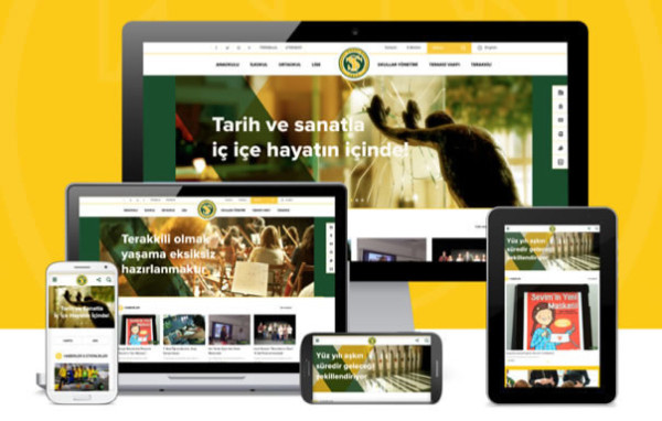 Terakki Vakfı Okulları Web Sitesi