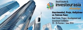 Investeurasia 2016 - Gayrimenkul, Proje, Geliştirme ve Yatırım Fuarı