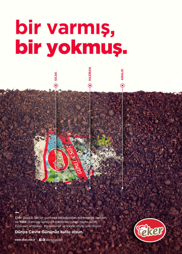 Çevre Günü - Ecolean Süt  Ambalajı