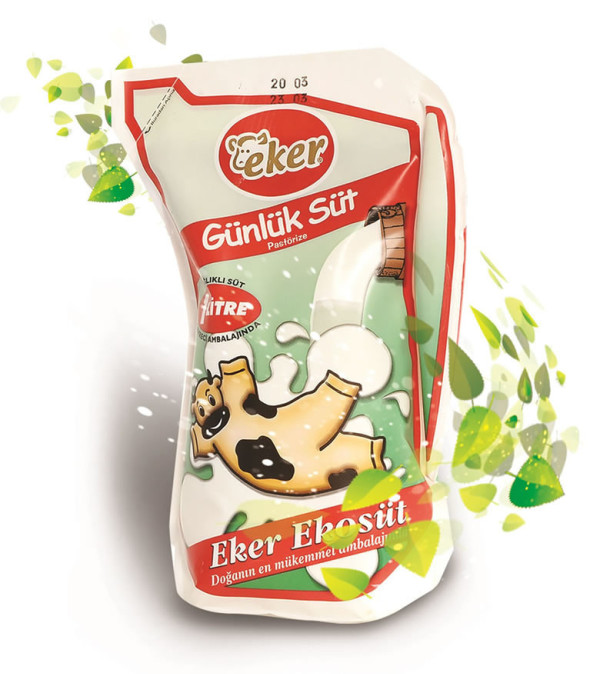 Ecolean Günlük Süt  Ambalajı