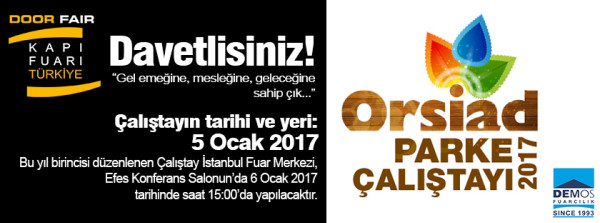 Kapı Fuarında İlk Kez Parke Sektörü Çalıştayı Düzenlenecek
