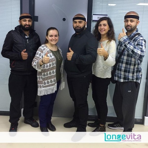 Longevita saç ekimi hastalar