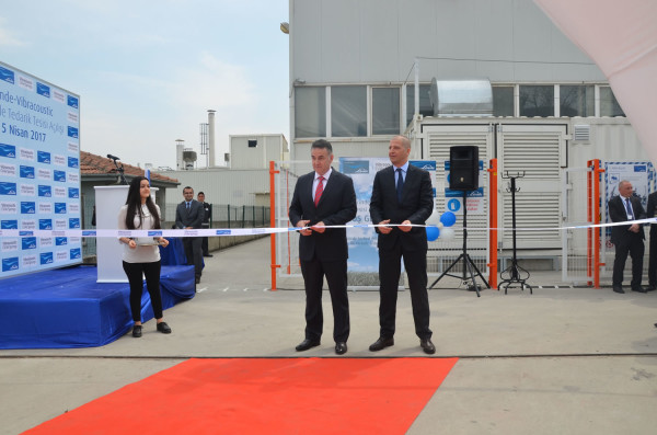 Yerinde tedarik tesisi açılışı