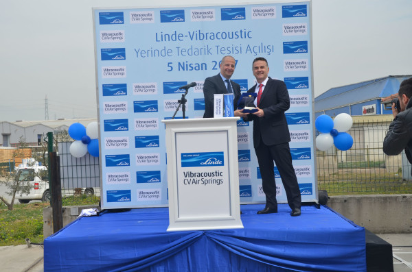 Linde-Vibracoustic tesis açılışı