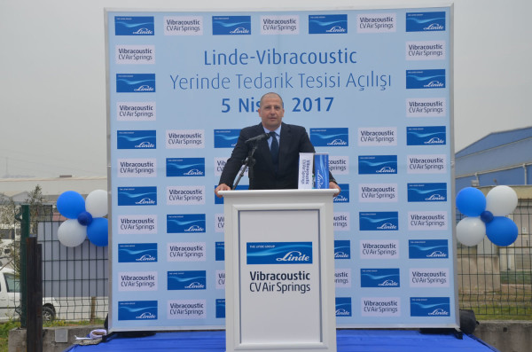 Linde-Vibracoustic tesis açılış