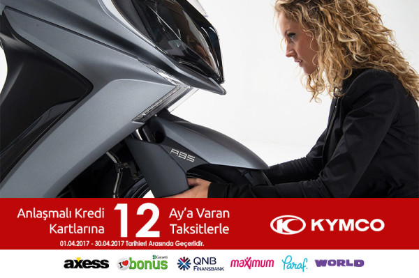 Nisan Ayı KYMCO Fırsatları