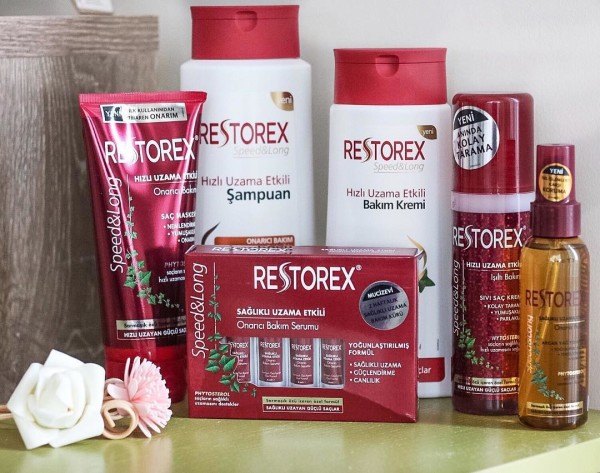 Restorex şampuanlar ve saç bakım ürünleri