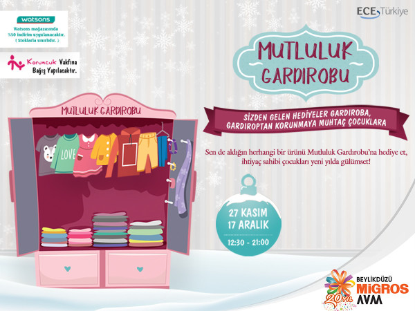 Bir dolap dolusu mutluluk