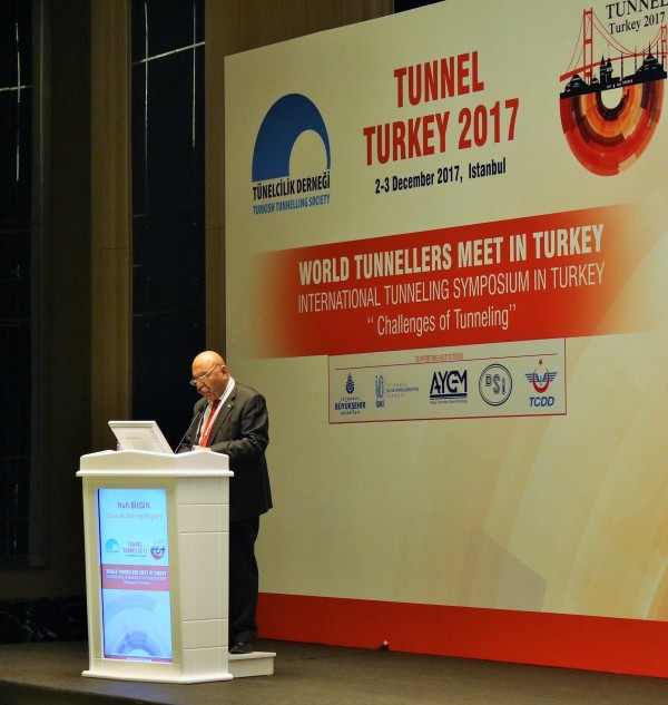 Uluslararası Tunelcilik Sempozyumu- Prof Dr Nuh Bilgin