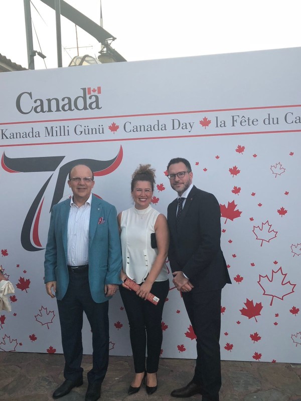 Kanada Milli Günü resepsiyonuna Kanada Okulları da katıldı