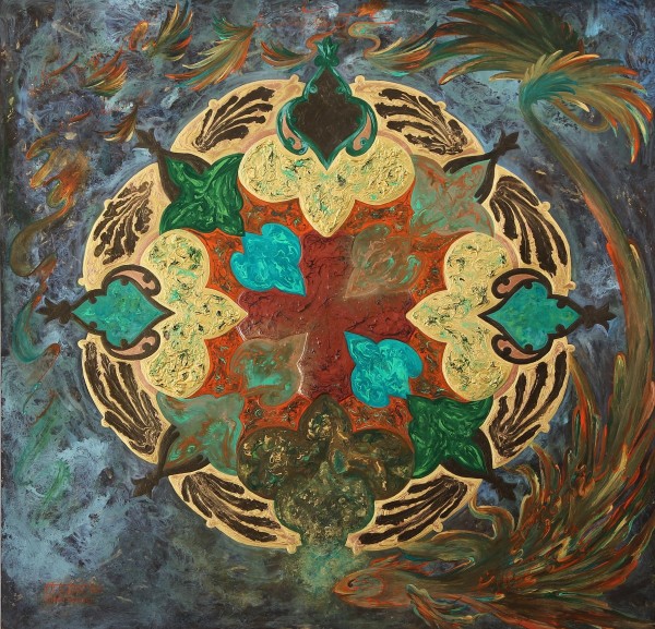 Feather for flight Technique - Acrylic&Gouache