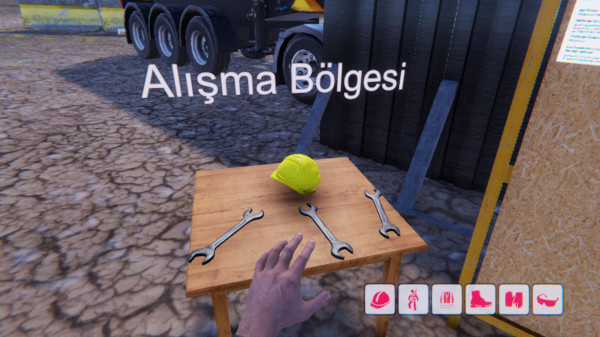 VR ile yüksekte çalışma simülasyonu