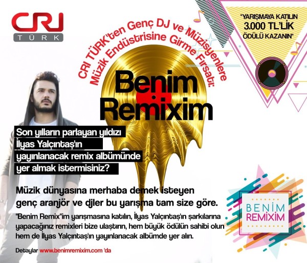 CRI TURK Yetenekli Aranjör ve DJleri Arıyor “İÇİNDEKİ YETENEĞİ GÖSTER”