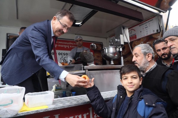 Alibeyköy esnaf ziyareti