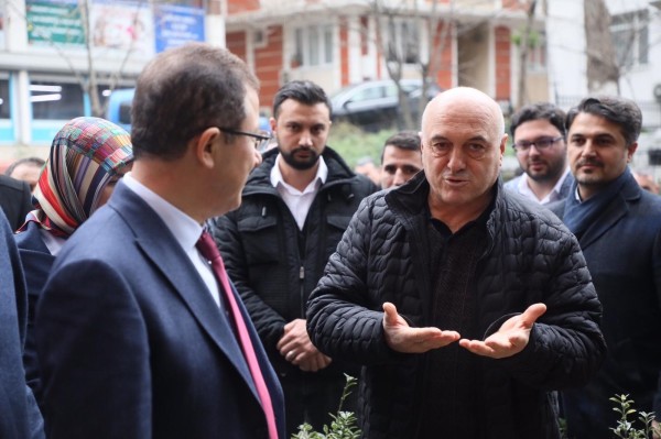 Alibeyköy esnaf ziyareti