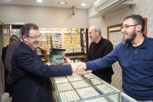 Alibeyköy esnaf ziyareti