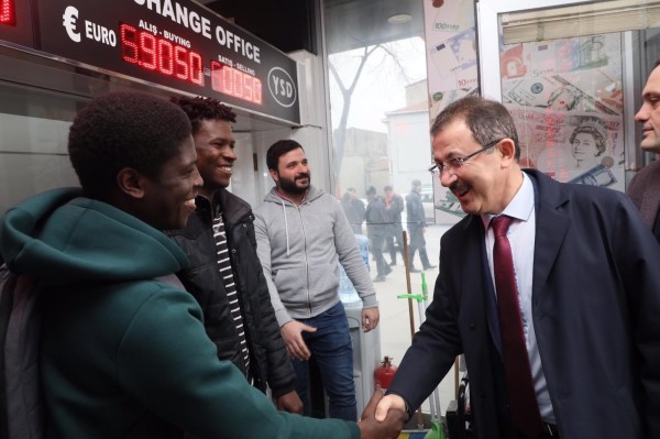 Alibeyköy esnaf ziyareti