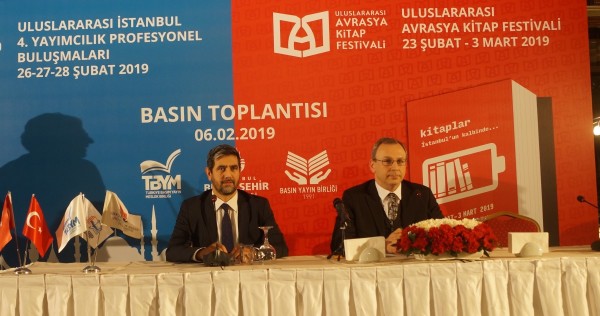 Avrasya Kitap Festivali basın toplantısı