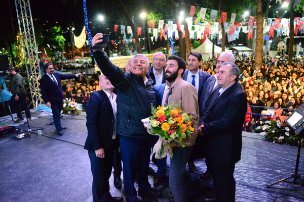 dernek başkanları, şükrü başkan ve koliva selfie