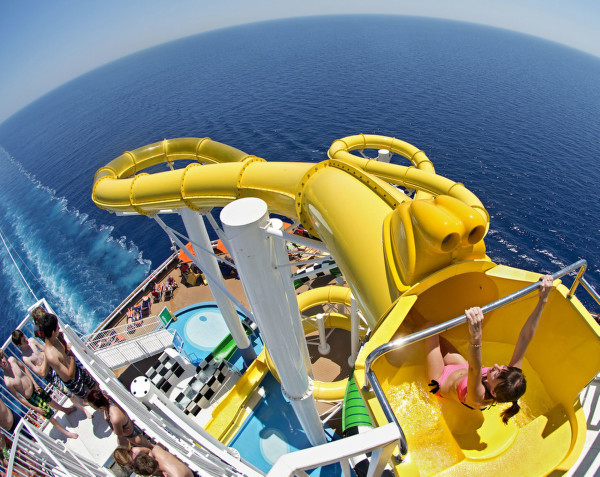 Carnival Sunshine Cruise Waterpark, USA