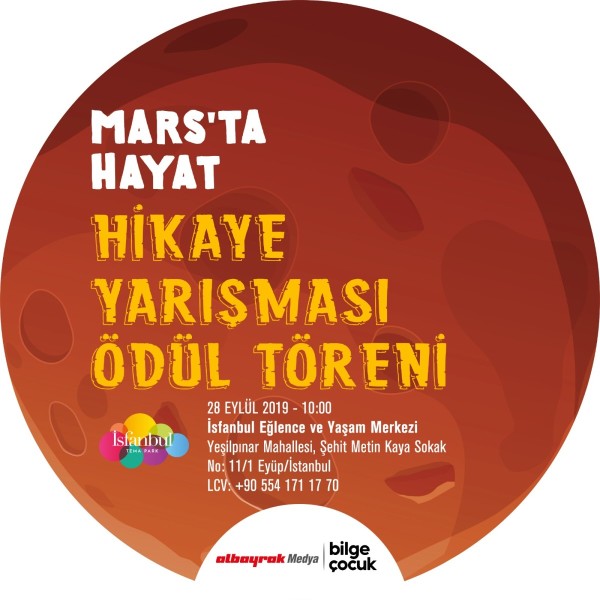 marsta hayat hikaye yarışması ödül töreni