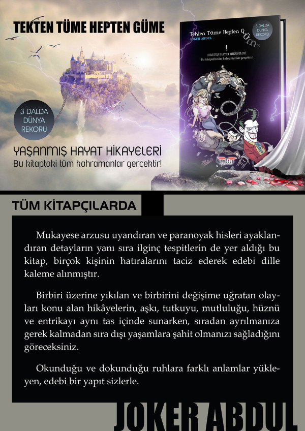 TEKTEN TUME HEPTEN GUME - REKKLAM GORSELI