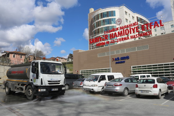 hastane dezenfekte
