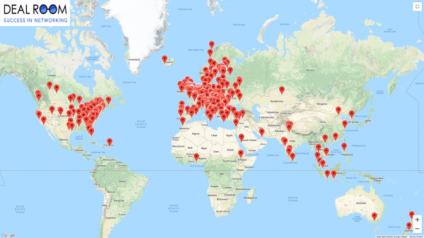 Deal Room Basın Bülteni/Sanal görüşme haritası