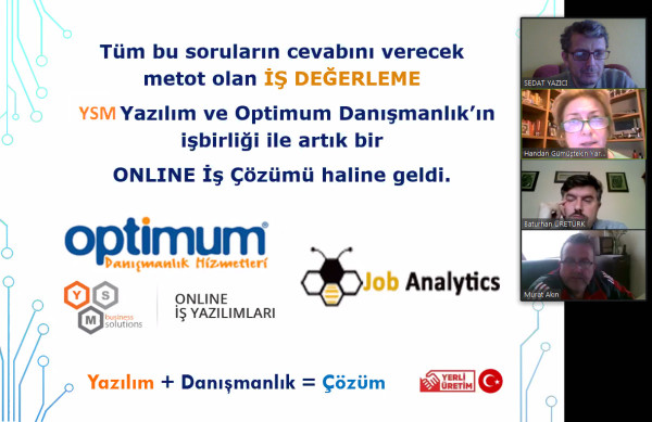 İŞ MİMARİSİNİN GELECEĞİ İÇİN YSM YAZILIMDAN BİR İLK DAHA: JOB ANALYTICS!
