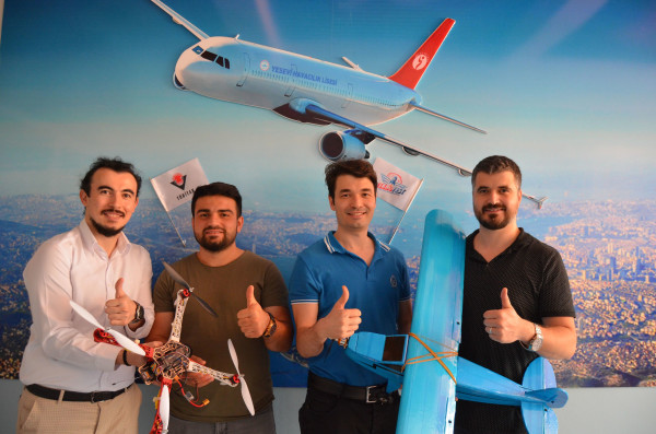 Havacılık öğrencilerinden “havalı” başarı