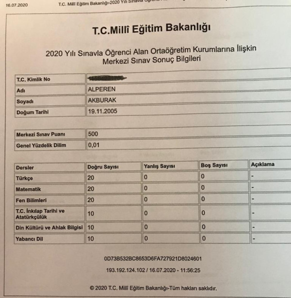 akademi sınav