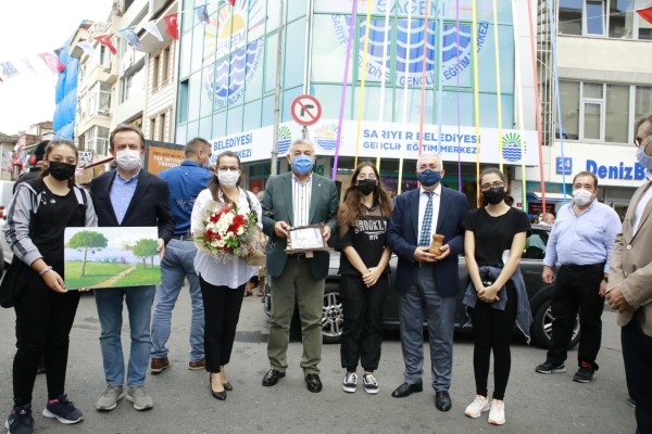 Muhammed Şahin, Şükrü Genç ve Hüseyin Coşkun öğrencilerle