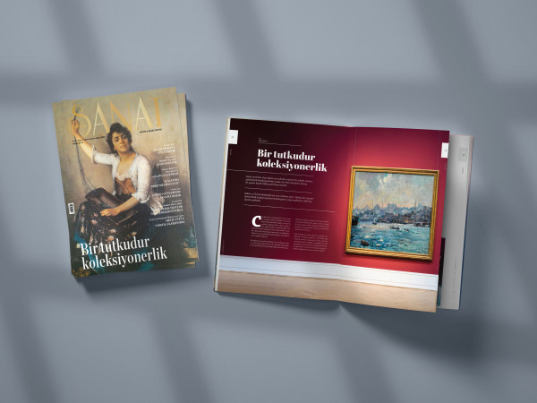 İstanbul Sanat Dergisi Kapak