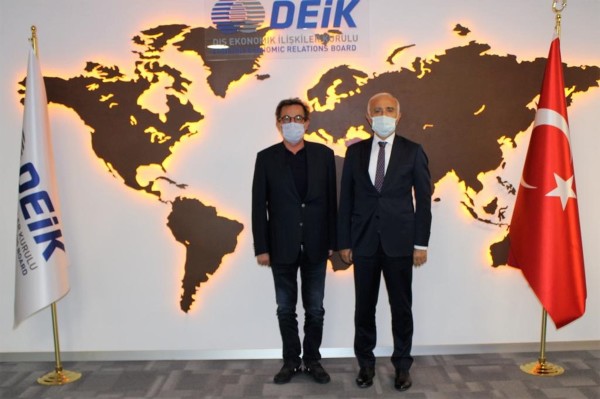 IAS Yönetim Kurulu ve DEİK Başkanı Nail Olpak bir araya geldi