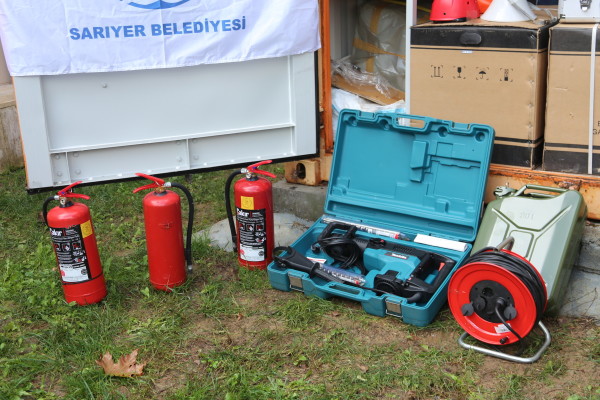 deprem kontenyer
