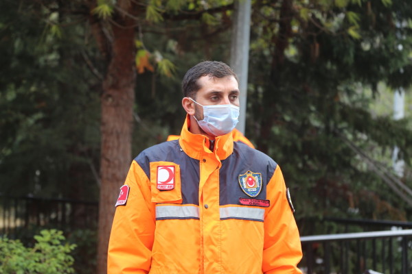Sivil Savunma Ekip Amiri Özgür Topçu