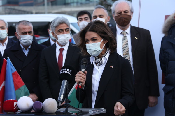Azerbaycan cadde açılışı
