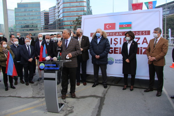 Azerbaycan cadde açılışı