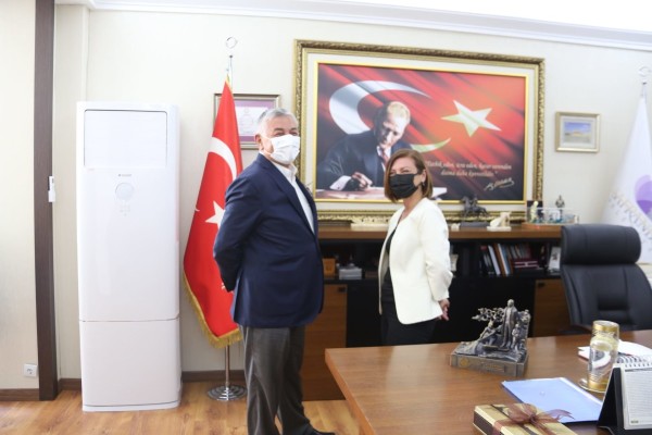 Şükrü Genç ve Safranbolu Belediye Başkanı Elif Köse