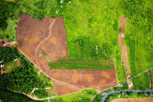 Mısır Labirenti alanı drone