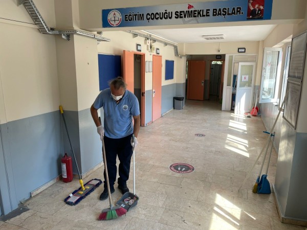 okul temizliği 