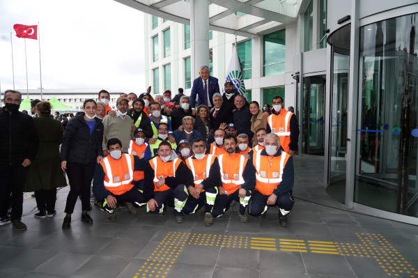 Başkan ve işçiler