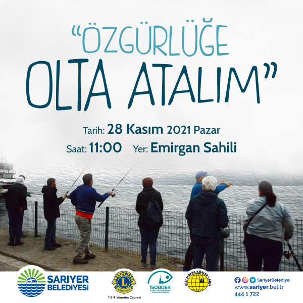 kalbin için olta at