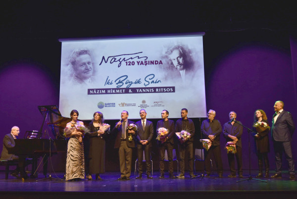 NAZIM HİKMET VE YANNİS RİTSOS SARIYER’DE ANILDI