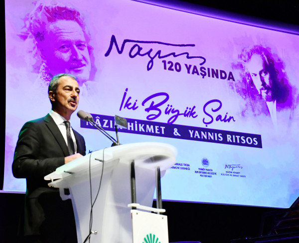 NAZIM HİKMET VE YANNİS RİTSOS SARIYER’DE ANILDI