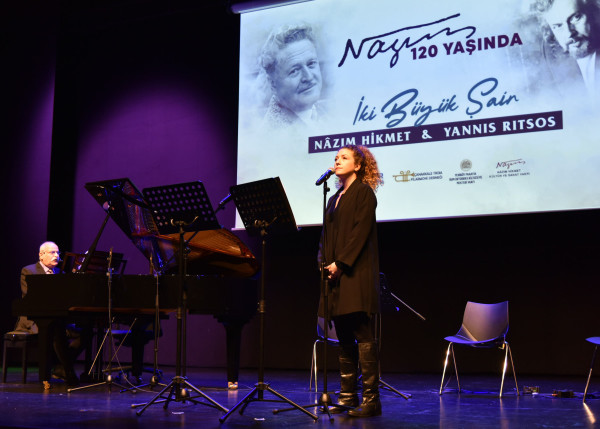 NAZIM HİKMET VE YANNİS RİTSOS SARIYER’DE ANILDI