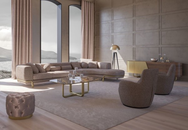 Loda Giallo Köşe Koltuk