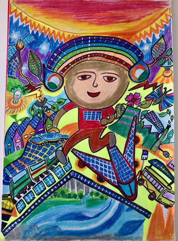  GÜNEŞİN ÇOCUKLARI “GÜNEŞ ENERJİLİ” RESİMLERİYLE DÜNYAYA MESAJ VERDİ!