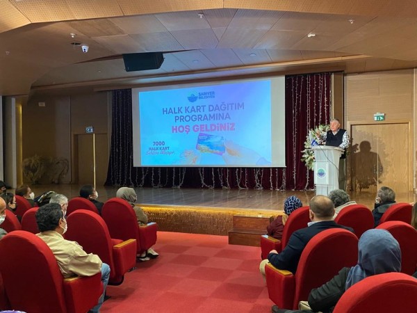 Halk Kart Dağıtım Töreni