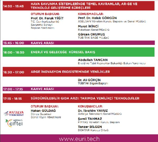 PROGRAM BİRİNCİ GÜN